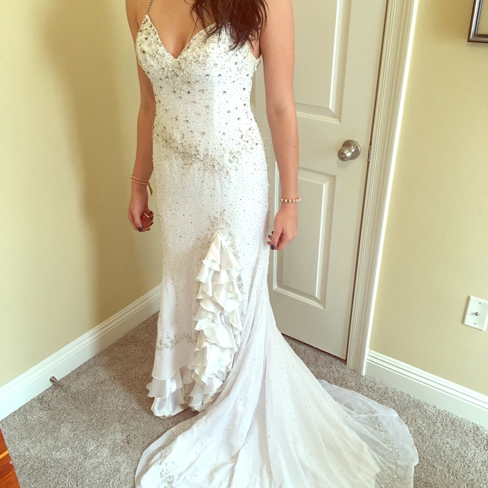 White gown